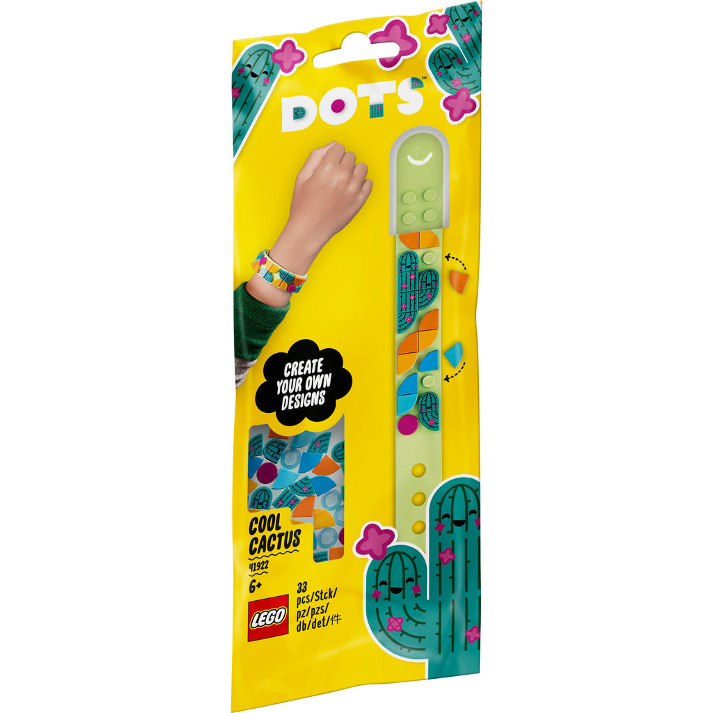 LEGO® DOTS™ Cool Cactus Bracelet - Vòng Tay Xương Rồng Sáng Tạo - LEGO 41922 - Hình ảnh sản phẩm