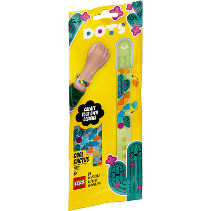LEGO® DOTS™ Cool Cactus Bracelet - Vòng Tay Xương Rồng Sáng Tạo - LEGO 41922 - Hình ảnh sản phẩm