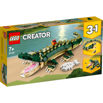 LEGO® Creator 3-in-1 Crocodile - Đồ Chơi Lắp Ráp Cá Sấu 3 Trong 1 - LEGO 31121 - Hình ảnh sản phẩm