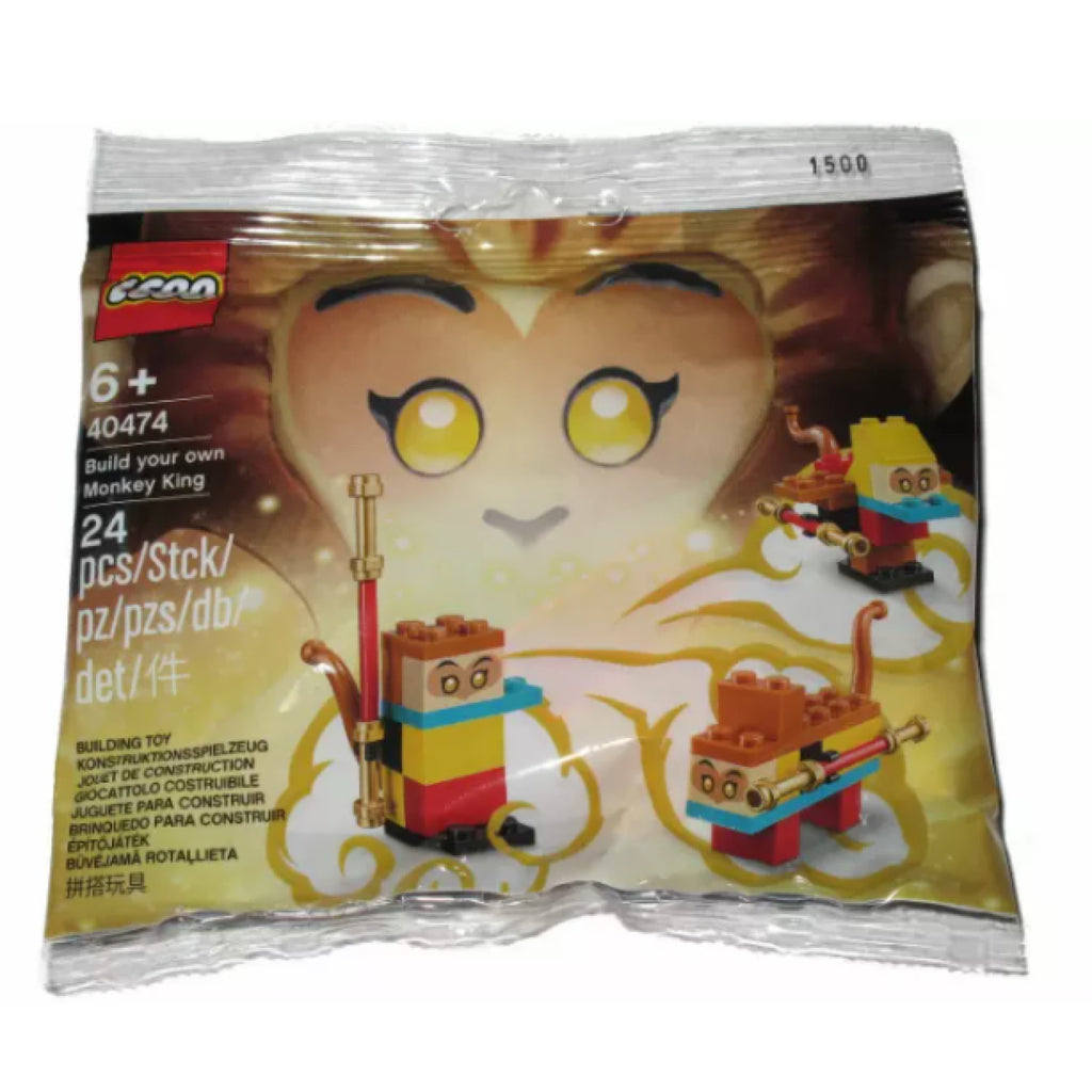 LEGO® Build your own Monkey king - Đồ Chơi Lắp Ráp Tôn Ngộ Không - LEGO 40474 - Hình ảnh sản phẩm