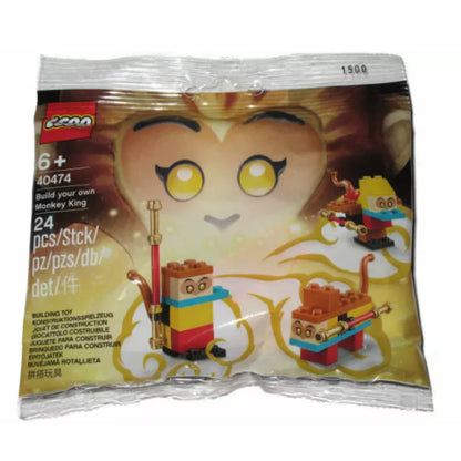 LEGO® Build your own Monkey king - Đồ Chơi Lắp Ráp Tôn Ngộ Không - LEGO 40474 - Hình ảnh sản phẩm