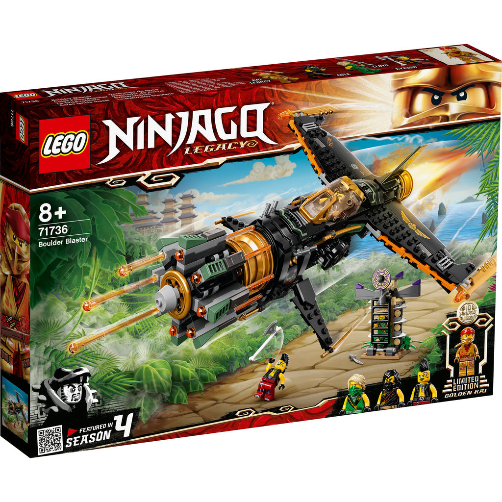 LEGO® NINJAGO® Boulder Blaster Đồ chơi lắp ráp Máy bay Ninja 71736 - Hình ảnh sản phẩm