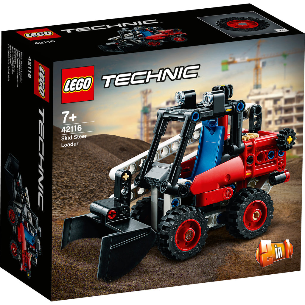 LEGO® Technic™ Skid Steer Loader Đồ Chơi Lắp Ráp Máy Xúc Đa Năng 2-in-1 LEGO 42116 - Hình ảnh sản phẩm