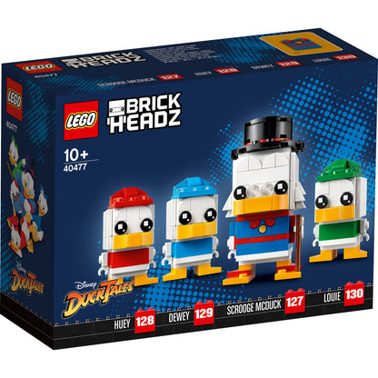 LEGO® BrickHeadz™ Disney Scrooge McDuck, Huey, Dewey & Louie - Bộ Lắp Ráp Mô Hình Trưng Bày LEGO 40477 - Hình ảnh sản phẩm