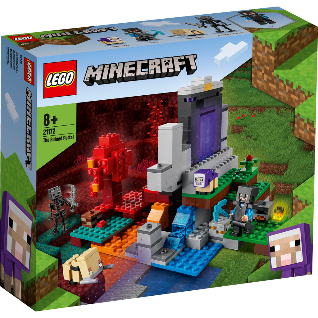 LEGO® Minecraft® The Ruined Portal - Đồ chơi lắp ráp Cổng Thành Đổ Nát - LEGO 21172 - Hình ảnh sản phẩm