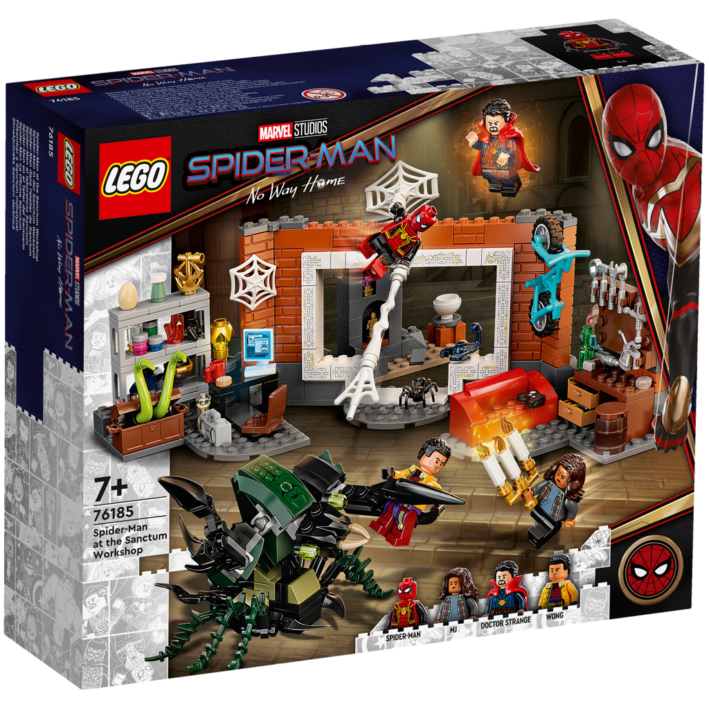 LEGO® Marvel Spider-Man at the Sanctum Workshop - Bộ lắp ráp Siêu Anh Hùng - LEGO 76185 - Hình ảnh sản phẩm