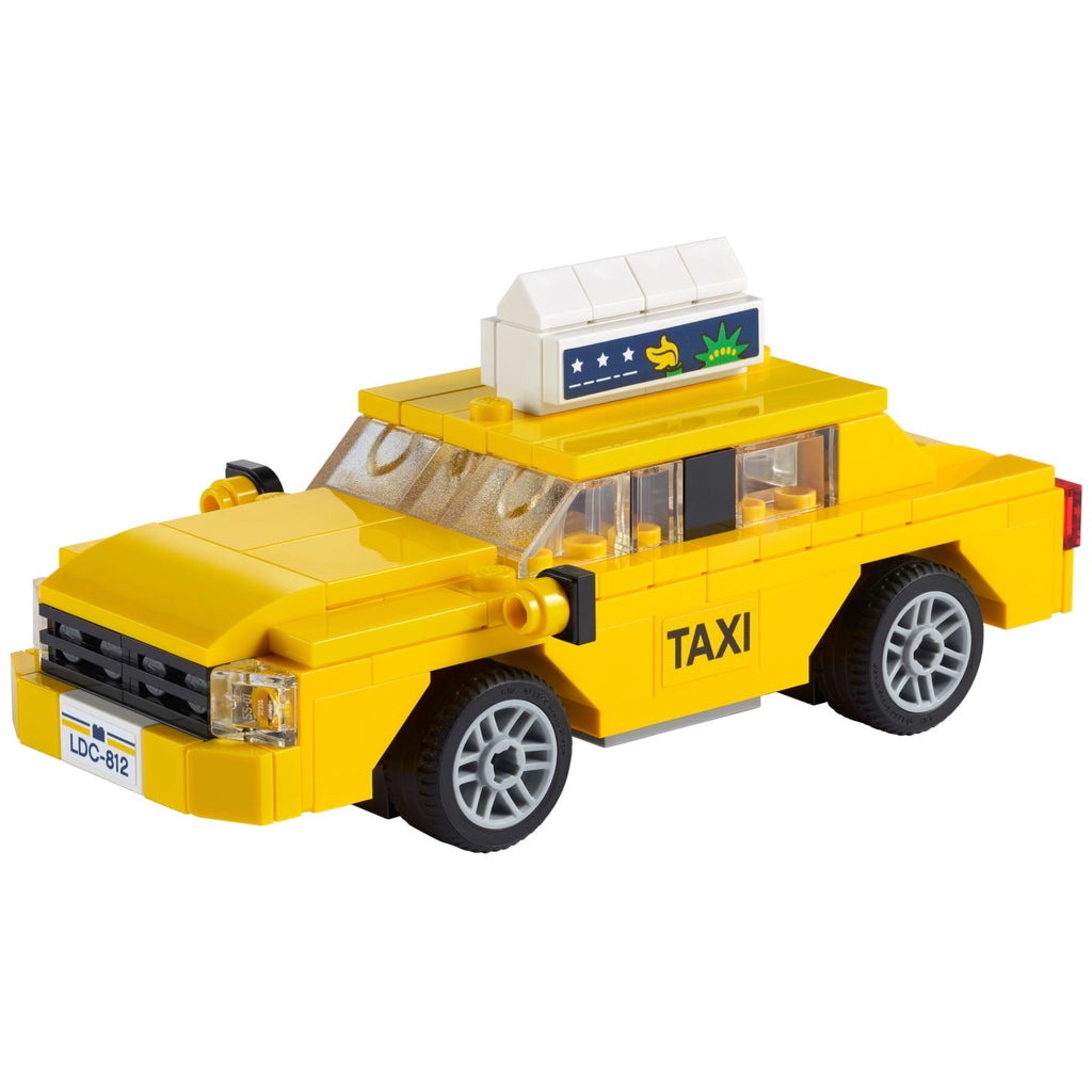 LEGO® Creator Yellow Taxi - Đồ Chơi Lắp Ráp Xe Taxi Vàng 40468 - Hình ảnh chi tiết 2