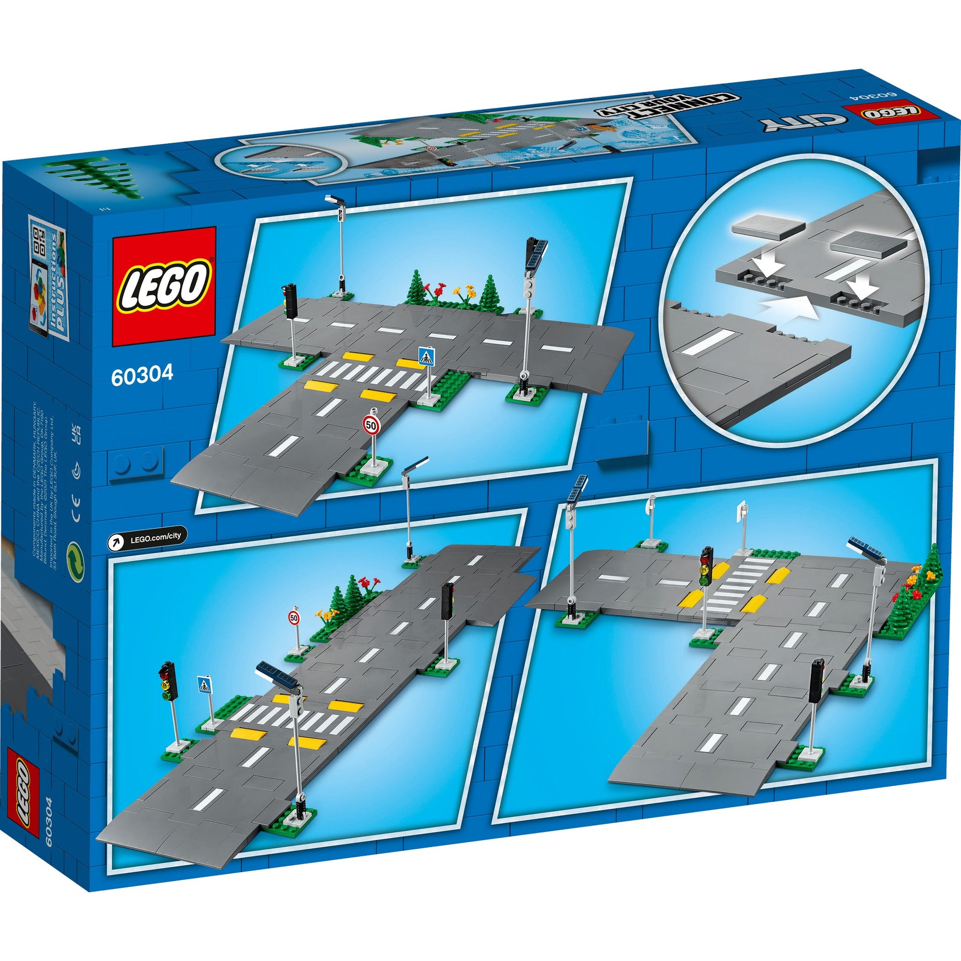 LEGO® City Road Plates - Bộ Miếng Ghép Lộ Trình Thành Phố - LEGO 60304 LEGO - ảnh 3 - Building Set