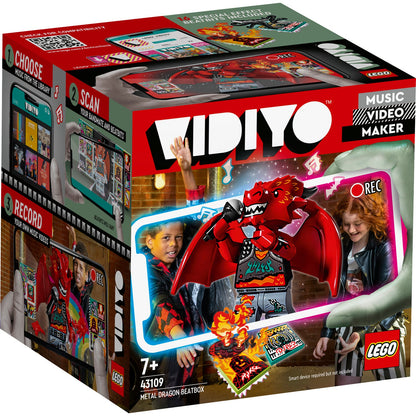 LEGO® VIDIYO™ Metal Dragon BeatBox - Đồ Chơi Lắp Ráp Âm Nhạc Sáng Tạo - LEGO 43109 - Hình ảnh sản phẩm
