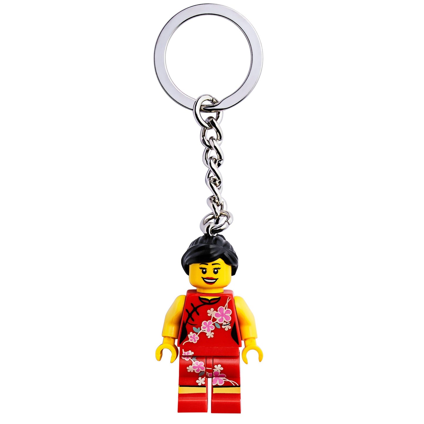 LEGO® China Flower Girl Keyring - Móc Khóa Nhân Vật Cô Gái Hoa Trung Hoa - LEGO 854068 - Hình ảnh sản phẩm