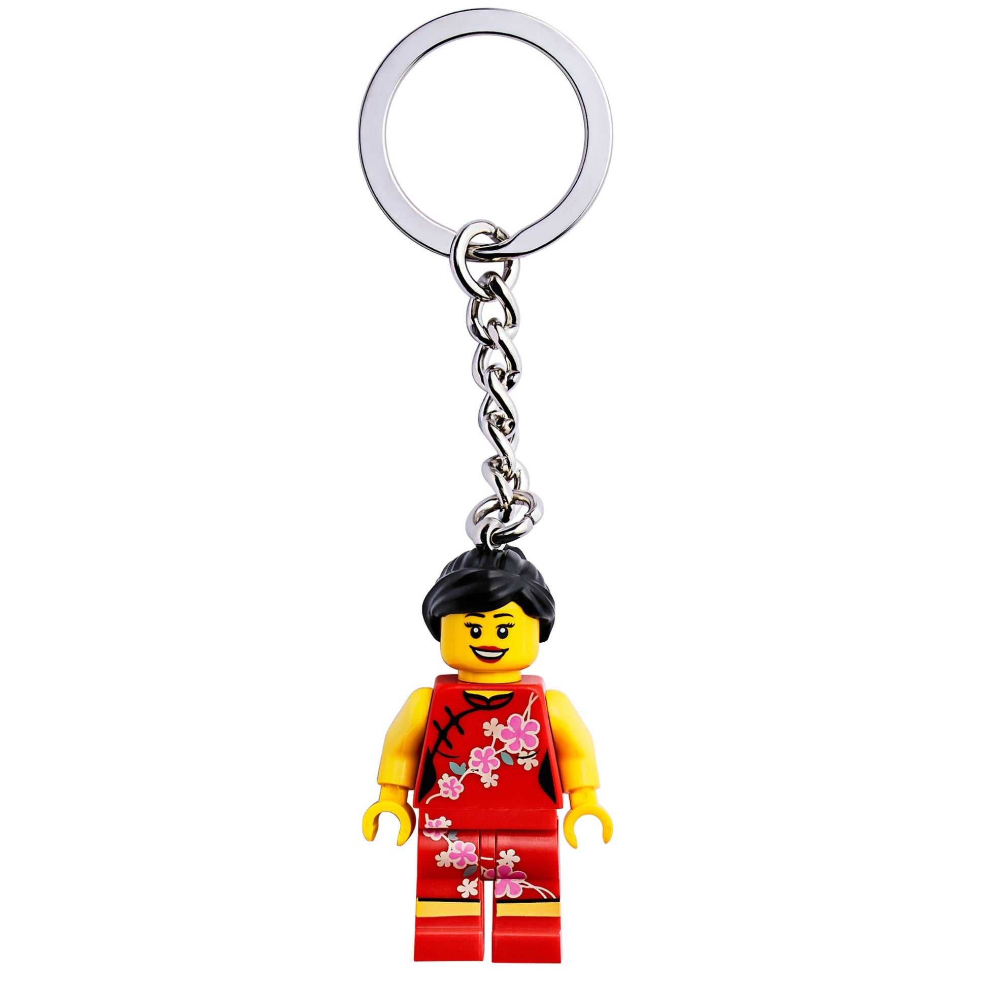 LEGO® China Flower Girl Keyring - Móc Khóa Nhân Vật Cô Gái Hoa Trung Hoa - LEGO 854068 - Hình ảnh sản phẩm