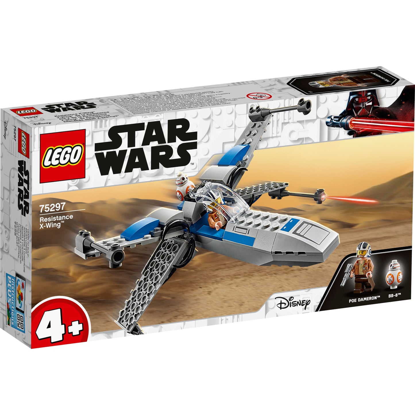 LEGO® Star Wars™ Resistance X-Wing™ - Đồ Chơi Lắp Ráp Chiến Cơ LEGO 75297 - Góc nhìn khác 3