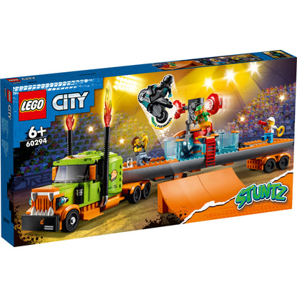 LEGO® City Stunt Show Truck Xe Tải Biểu Diễn Mô Tô Mạo Hiểm 60294 - Hình ảnh sản phẩm