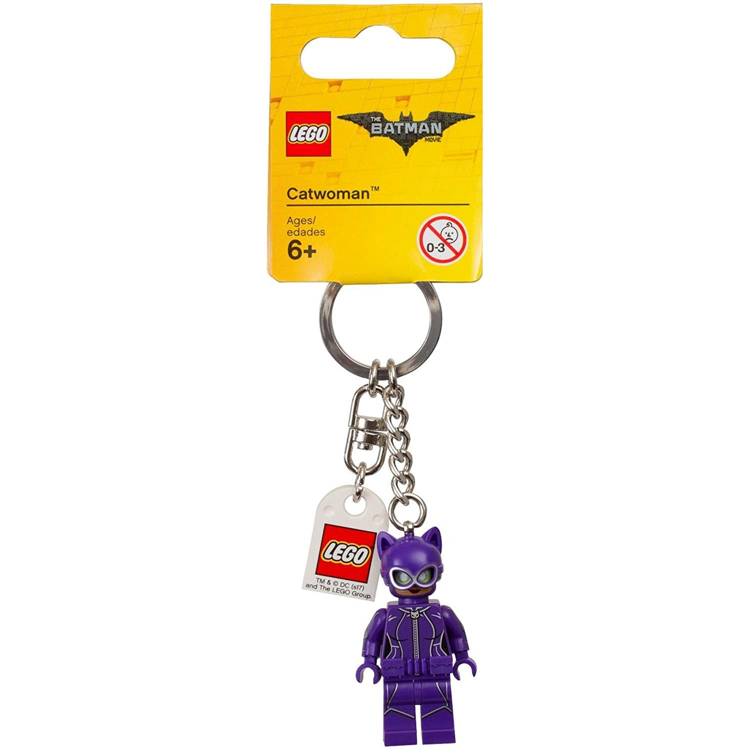 LEGO® DC Comics™ Catwoman™ Keyring - Móc khóa nhân vật Catwoman - LEGO - Hình ảnh sản phẩm