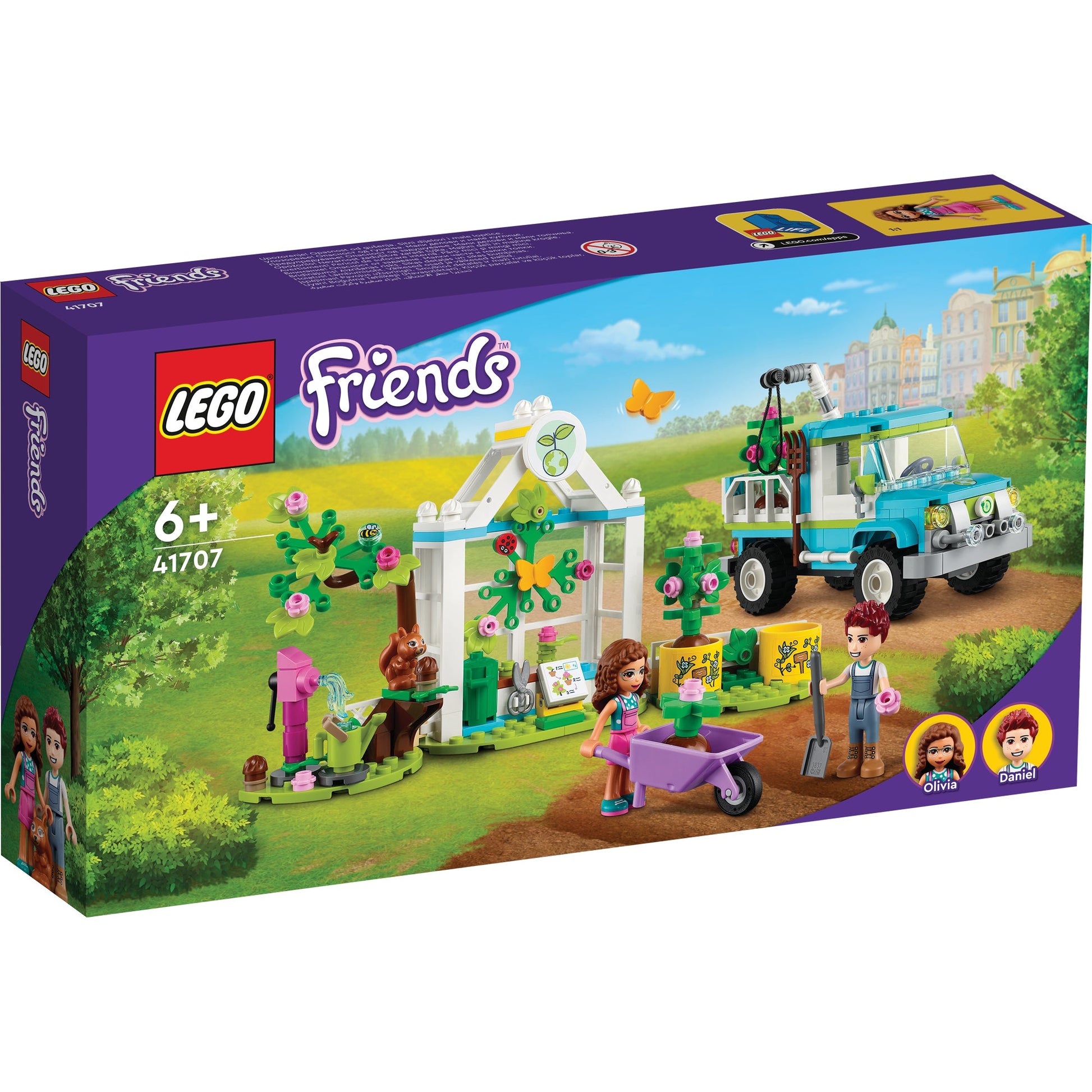LEGO® Friends™ Tree-Planting Vehicle - Xe Trồng Cây Thân Thiện Môi Trường 41707 - Hình ảnh sản phẩm