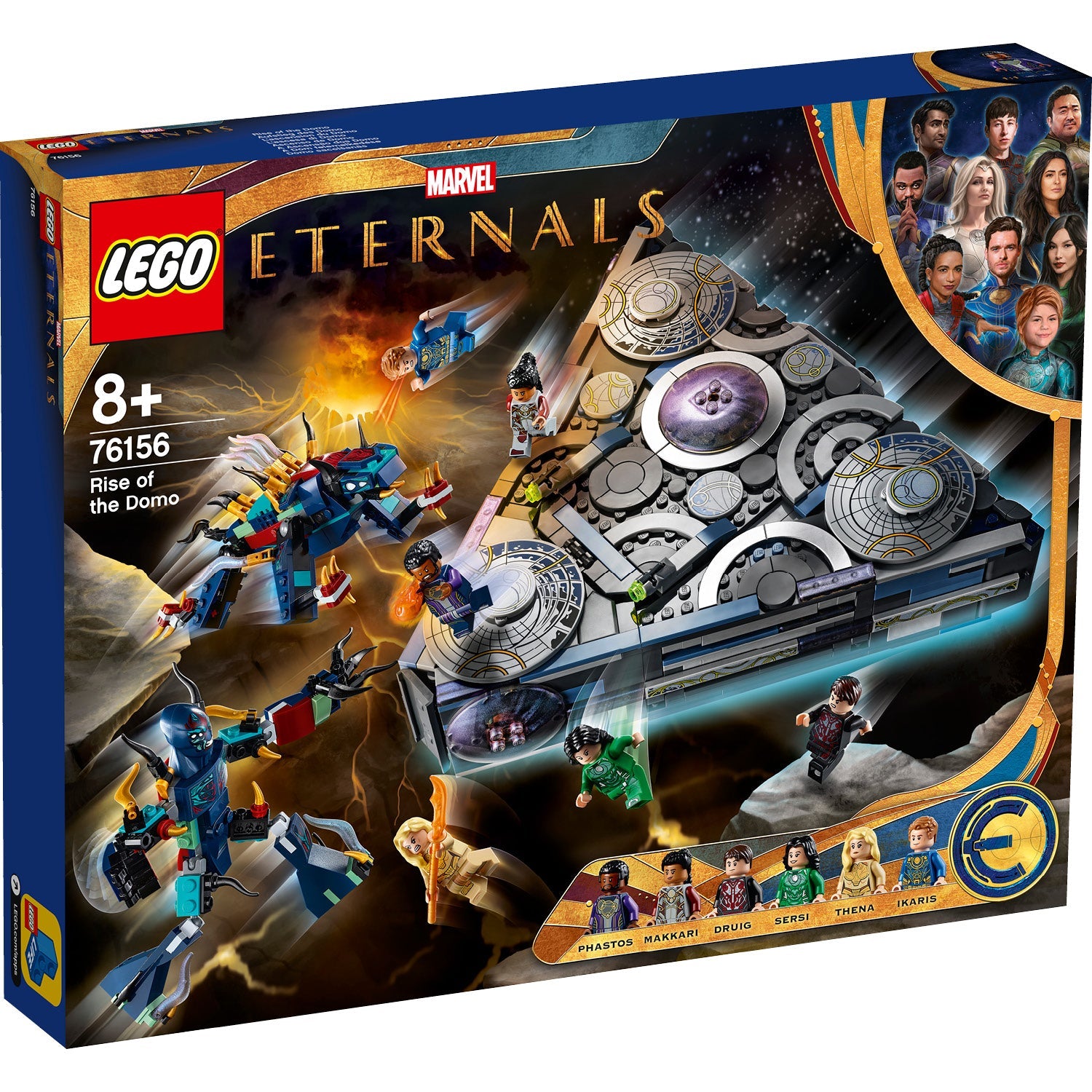 LEGO® Marvel Rise of the Domo - Phi Thuyền Eternals Siêu Anh Hùng LEGO 76156 - Hình ảnh sản phẩm