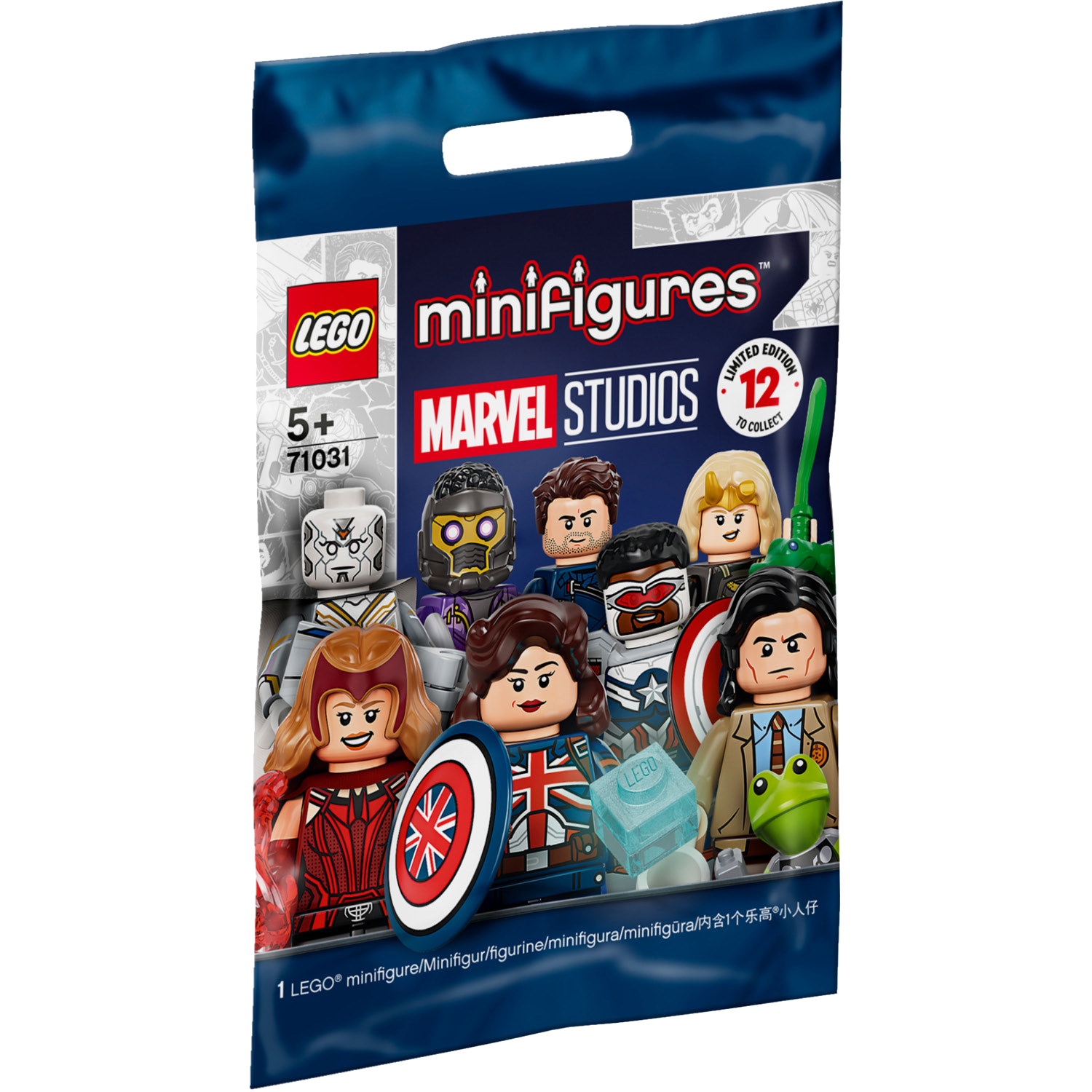 LEGO® Minifigures Marvel Studios - Nhân vật Siêu anh hùng Marvel Sưu tầm - LEGO 71031 - Góc nhìn khác 3