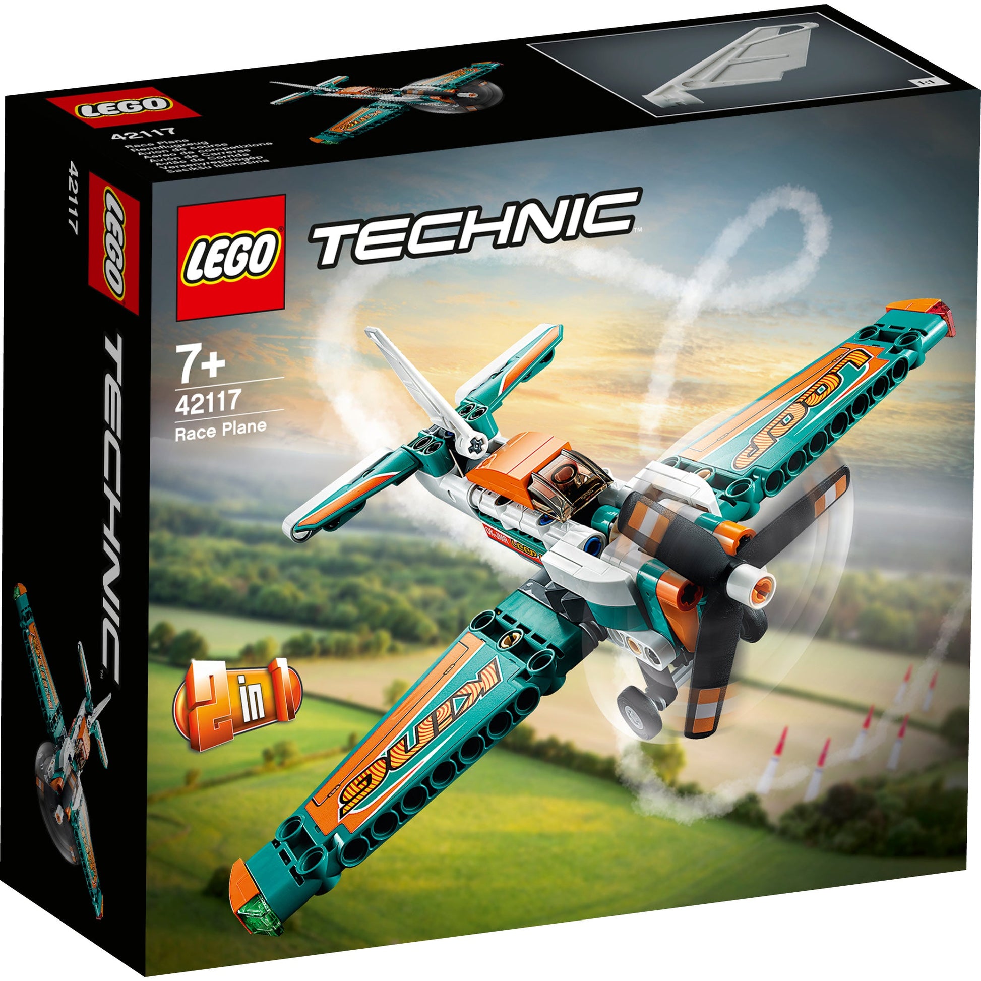 LEGO® Technic™ Race Plane - Máy Bay Đua Đồ Chơi Lắp Ráp LEGO 42117 - Góc nhìn khác 3