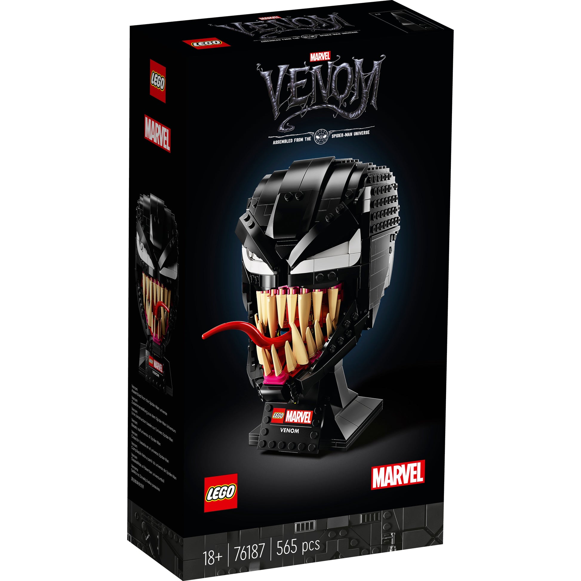 LEGO® Marvel Venom - Mô hình lắp ráp nhân vật phản diện - LEGO 76187 - Hình ảnh sản phẩm