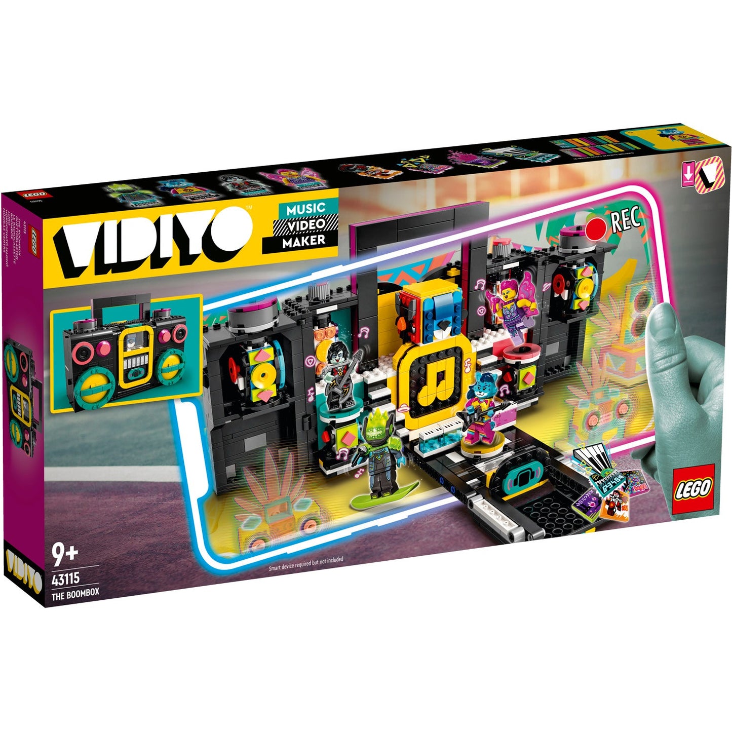 LEGO® VIDIYO™ The Boombox - Đồ Chơi Lắp Ráp Video Âm Nhạc AR - LEGO 43115 - Góc nhìn khác 3