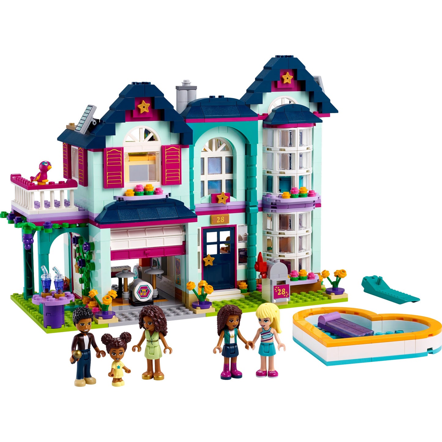 LEGO® Friends™ Andreas Family House - Đồ Chơi Lắp Ráp Nhà Của Gia Đình Andrea - LEGO 41449 - Hình ảnh sản phẩm
