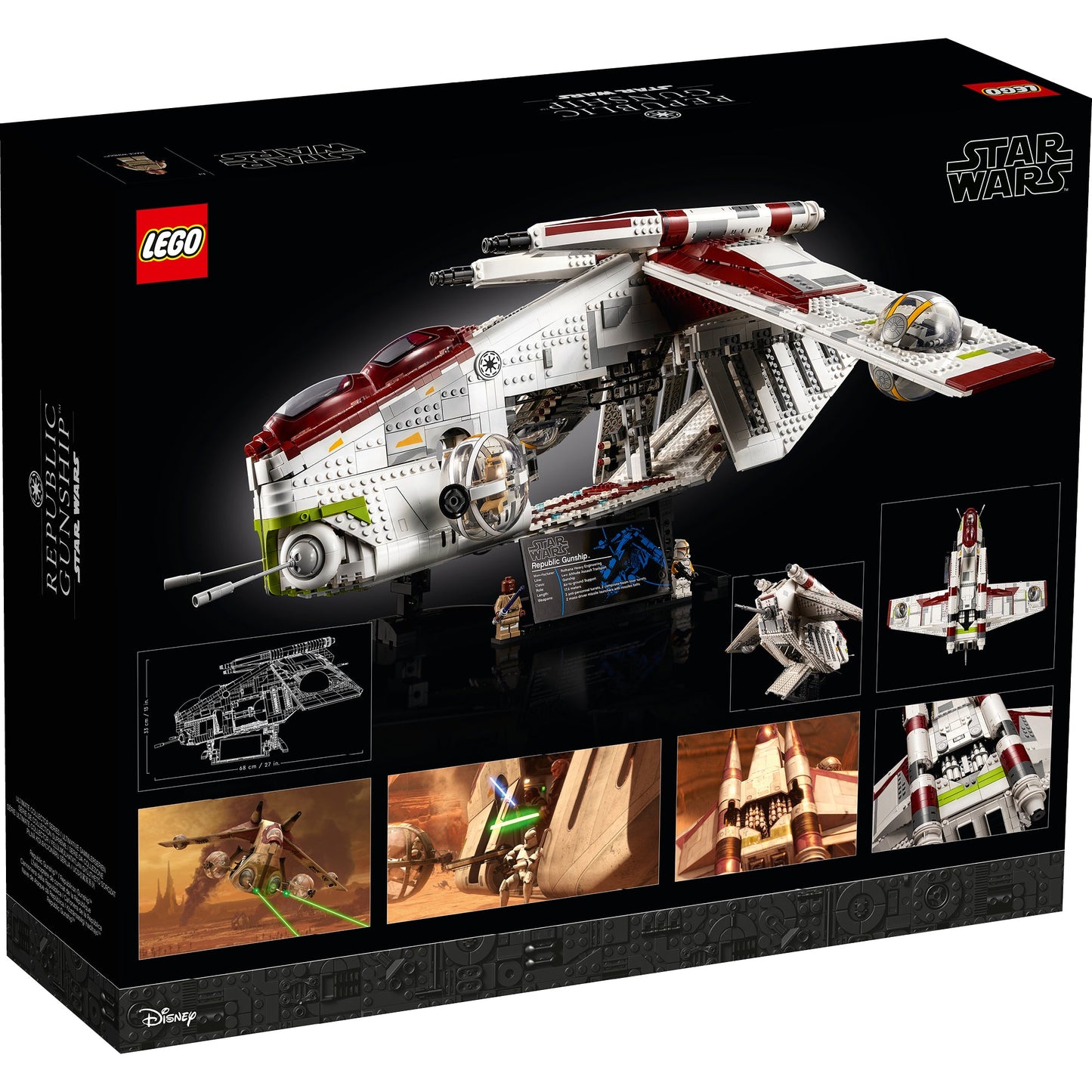 LEGO® Star Wars™ Republic Gunship - Mô Hình Lắp Ráp Ultimate Collector Series 75309