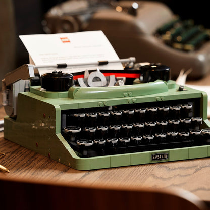 LEGO® Ideas Typewriter - Bộ Lắp Ráp Máy Đánh Chữ Cổ Điển - LEGO 21327