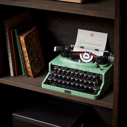 LEGO® Ideas Typewriter - Bộ Lắp Ráp Máy Đánh Chữ Cổ Điển - LEGO 21327