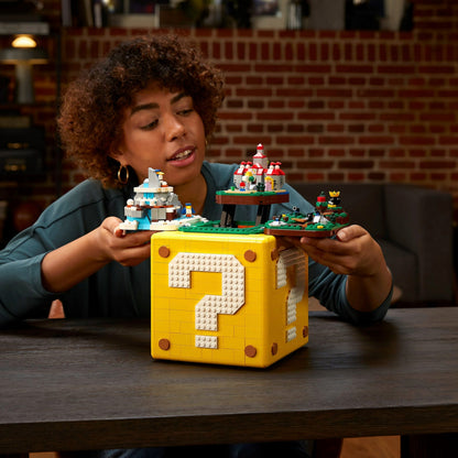 LEGO® Super Mario 64™ Question Mark Block - Bộ Lắp Ráp Khối Chấm Hỏi Kinh Điển - LEGO 71395 LEGO - ảnh 2 - LEGO Sets
