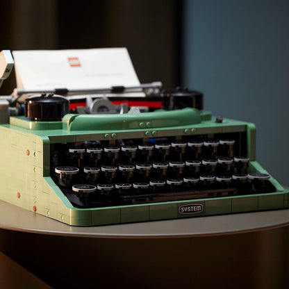 LEGO® Ideas Typewriter - Bộ Lắp Ráp Máy Đánh Chữ Cổ Điển - LEGO 21327