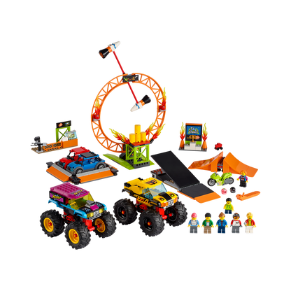 LEGO® City Stunt Show Arena - Đấu Trường Biểu Diễn Mô Tô Mạo Hiểm - LEGO 60295 - Hình ảnh chi tiết 2