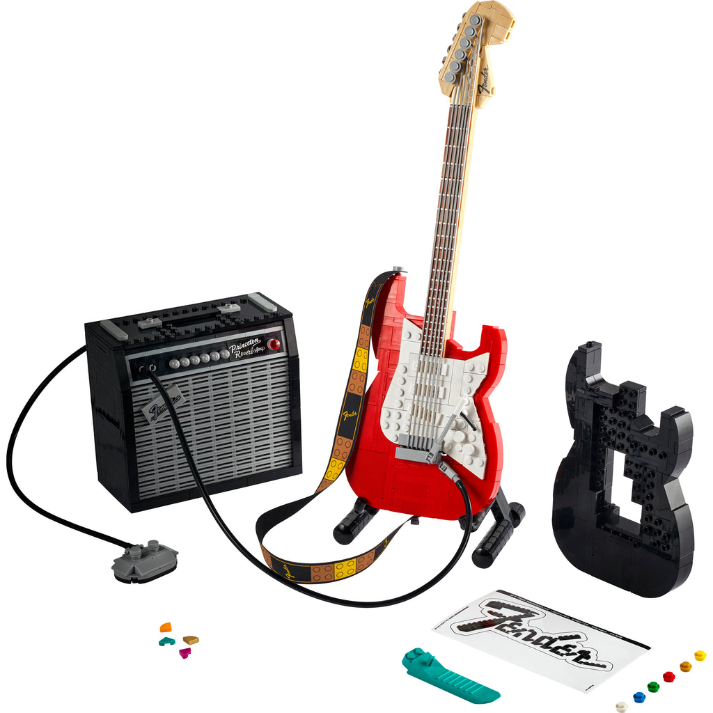LEGO® Ideas Fender® Stratocaster™ - Bộ Lắp Ráp Mô Hình Guitar Điện LEGO 21329 - Hình ảnh chi tiết 2