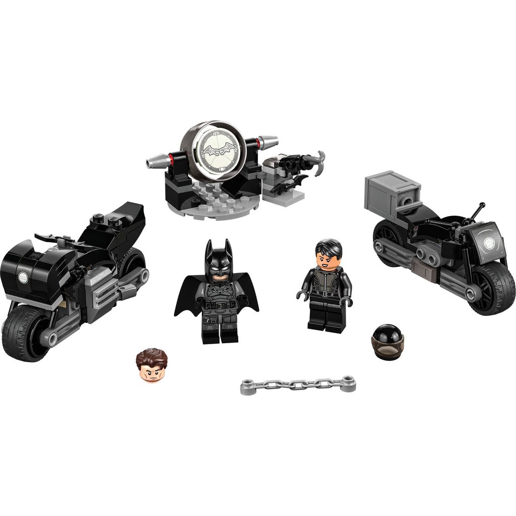 LEGO® DC Batman™ & Selina Kyle™ Motorcycle Pursuit - Đồ Chơi Lắp Ráp Mô Tô Siêu Anh Hùng - LEGO 76179 - Hình ảnh chi tiết 2