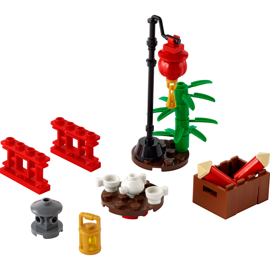 LEGO® xtra Chinatown Bộ Phụ Kiện Phố Tàu Lego 40464 - Hình ảnh chi tiết 2