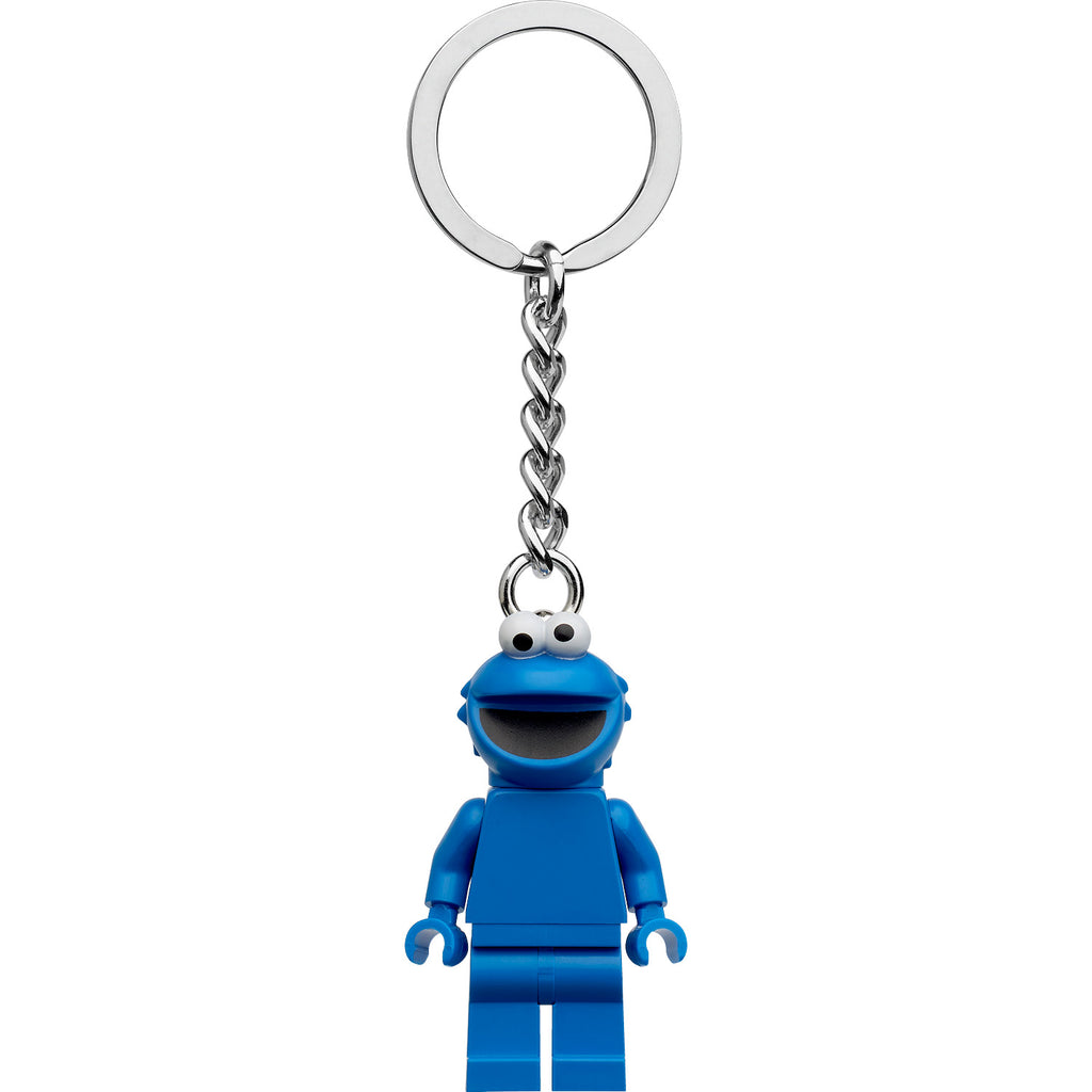 LEGO® Ideas Cookie Monster Keyring - Móc Khóa Sesame Street - LEGO 854146 - Hình ảnh chi tiết 2