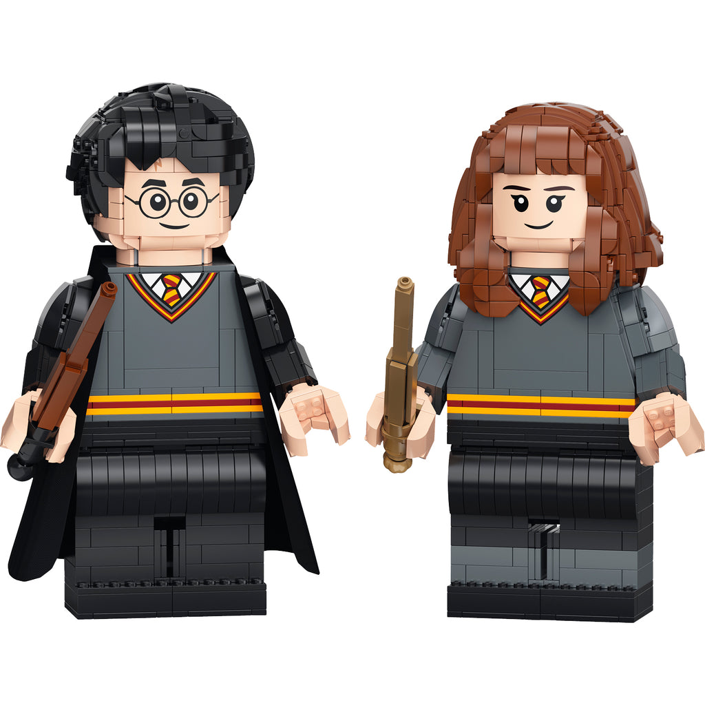 LEGO® Harry Potter & Hermione Granger™ Bộ Lắp Ráp Mô Hình Nhân Vật Siêu Lớn LEGO 76393 - Hình ảnh chi tiết 2