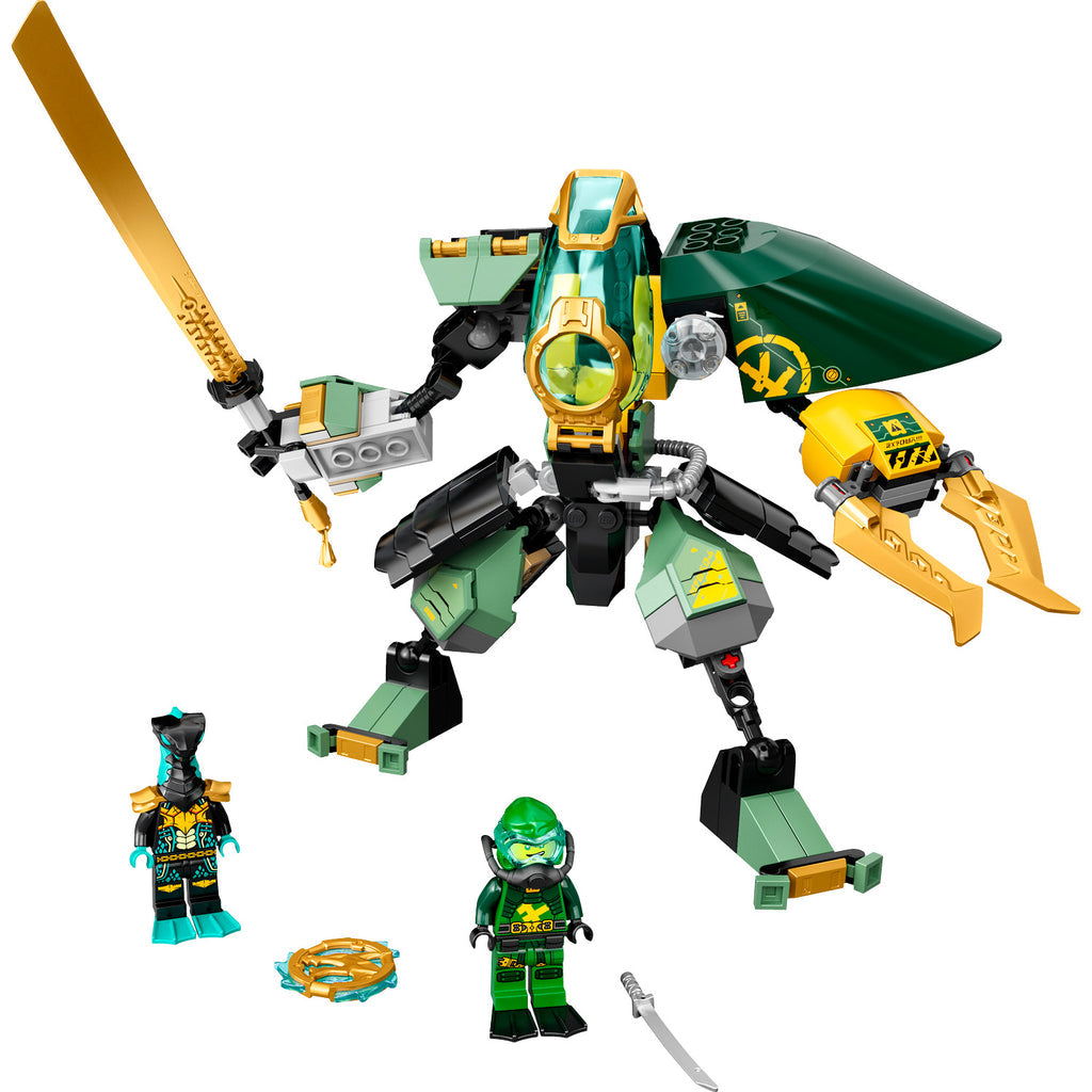 LEGO® NINJAGO® Lloyds Hydro Mech - Đồ Chơi Lắp Ráp Robot Thủy Long LEGO 71750 - Hình ảnh chi tiết 2
