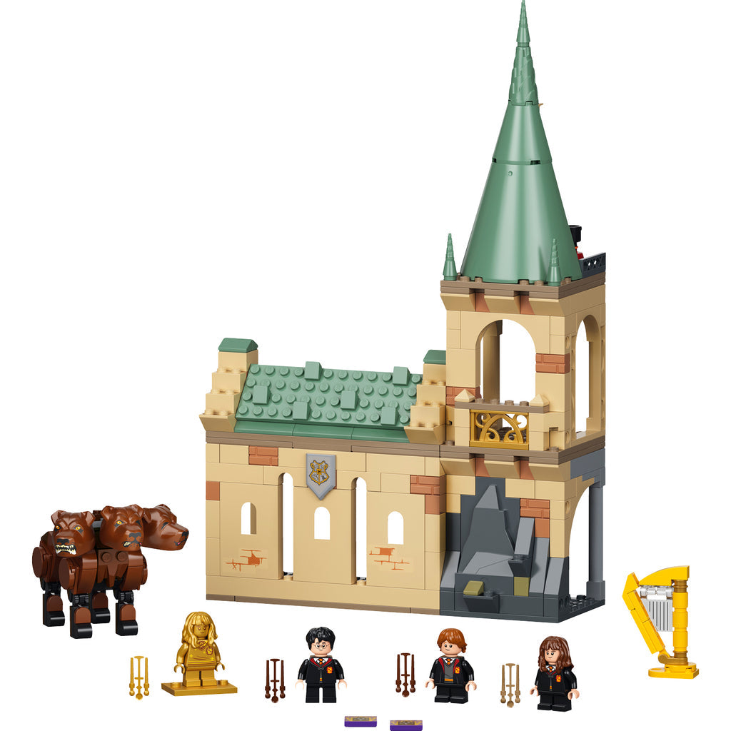 LEGO® Harry Potter™ Hogwarts™: Fluffy Encounter - Đồ Chơi Lắp Ráp Chó 3 Đầu - LEGO 76387 - Hình ảnh chi tiết 2