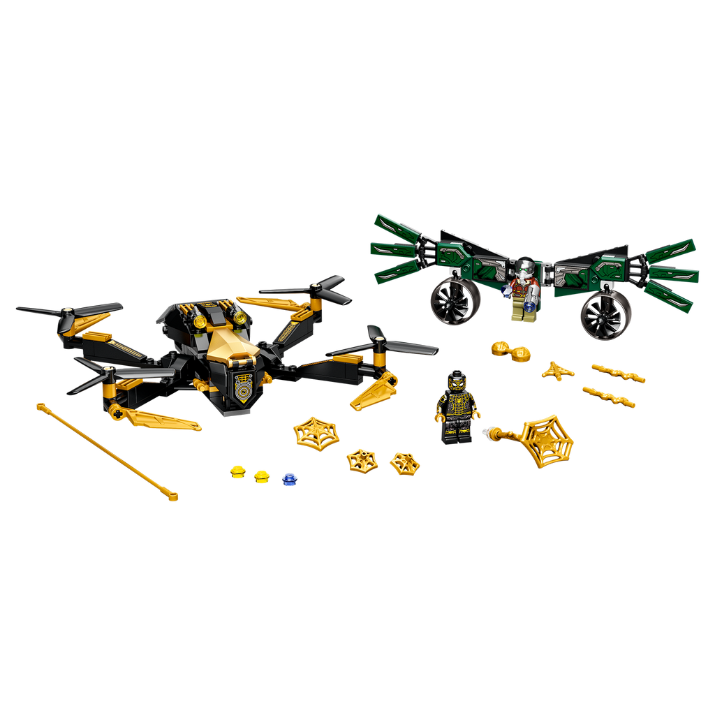 LEGO® Marvel Spider-Man’s Drone Duel - Đồ Chơi Lắp Ráp Người Nhện 76195 - Hình ảnh chi tiết 2