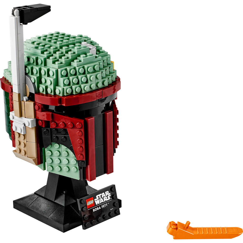 LEGO® Star Wars™ Boba Fett™ Helmet - Mô Hình Lắp Ráp Mũ Bảo Hiểm LEGO 75277 - Hình ảnh chi tiết 2