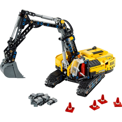 LEGO® Technic™ Heavy-Duty Excavator - Mô hình Xe Máy Xúc Hạng Nặng 2-trong-1 - LEGO 42121 - Hình ảnh chi tiết 2