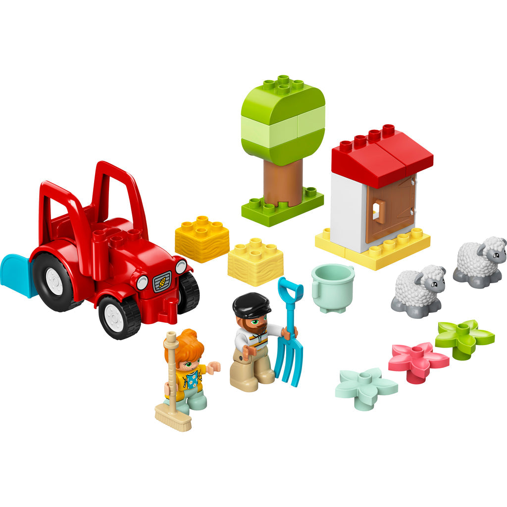 LEGO® DUPLO™ Farm Tractor & Animal Care - Xe Kéo Nông Trại & Chăm Sóc Thú Nuôi - LEGO 10950 - Hình ảnh chi tiết 2
