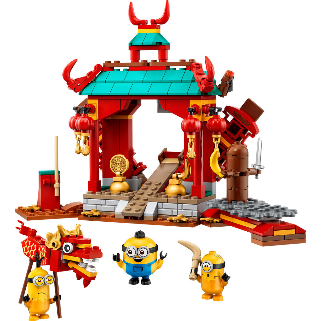 LEGO® Minions Minions Kung Fu Battle - Đồ Chơi Lắp Ráp Trận Chiến Kung Fu (75550) - LEGO - Hình ảnh chi tiết 2