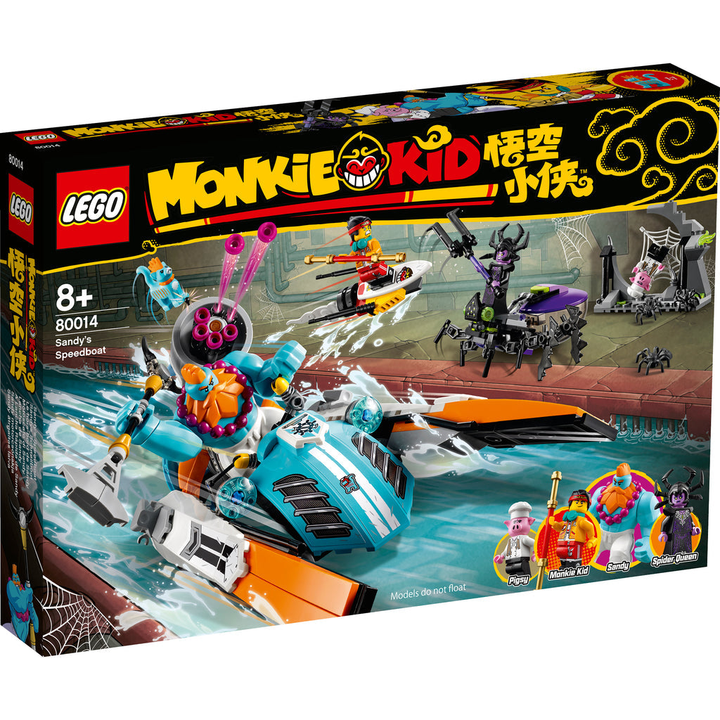 LEGO® Monkie Kid Sandys Speedboat - Bộ đồ chơi lắp ráp Ca nô siêu tốc của Sandy - LEGO 80014 - Hình ảnh sản phẩm