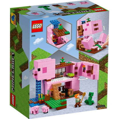 LEGO® Minecraft® The Pig House - Đồ Chơi Lắp Ráp Ngôi Nhà Hình Heo - LEGO 21170