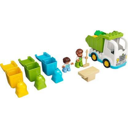 LEGO® DUPLO™ Garbage Truck and Recycling - Đồ chơi Xe Chở Rác và Tái Chế LEGO 10945 - Hình ảnh bổ sung 6