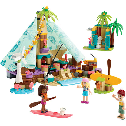 LEGO® Friends™ Beach Glamping - Đồ chơi lắp ráp Cắm trại bãi biển - LEGO 41700 - Hình ảnh chi tiết 2