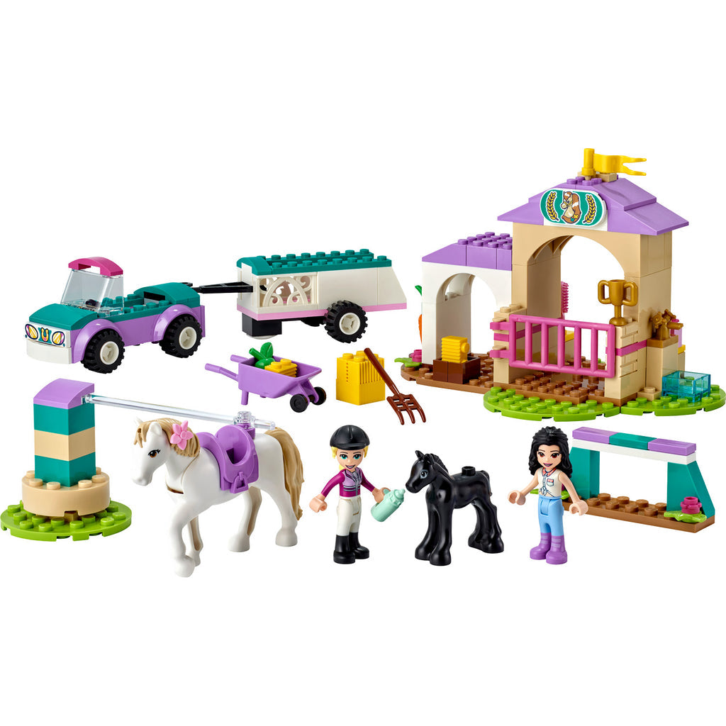 LEGO® Friends™ Horse Training and Trailer - Đồ Chơi Lắp Ráp Huấn Luyện Ngựa LEGO 41441 - Hình ảnh chi tiết 2