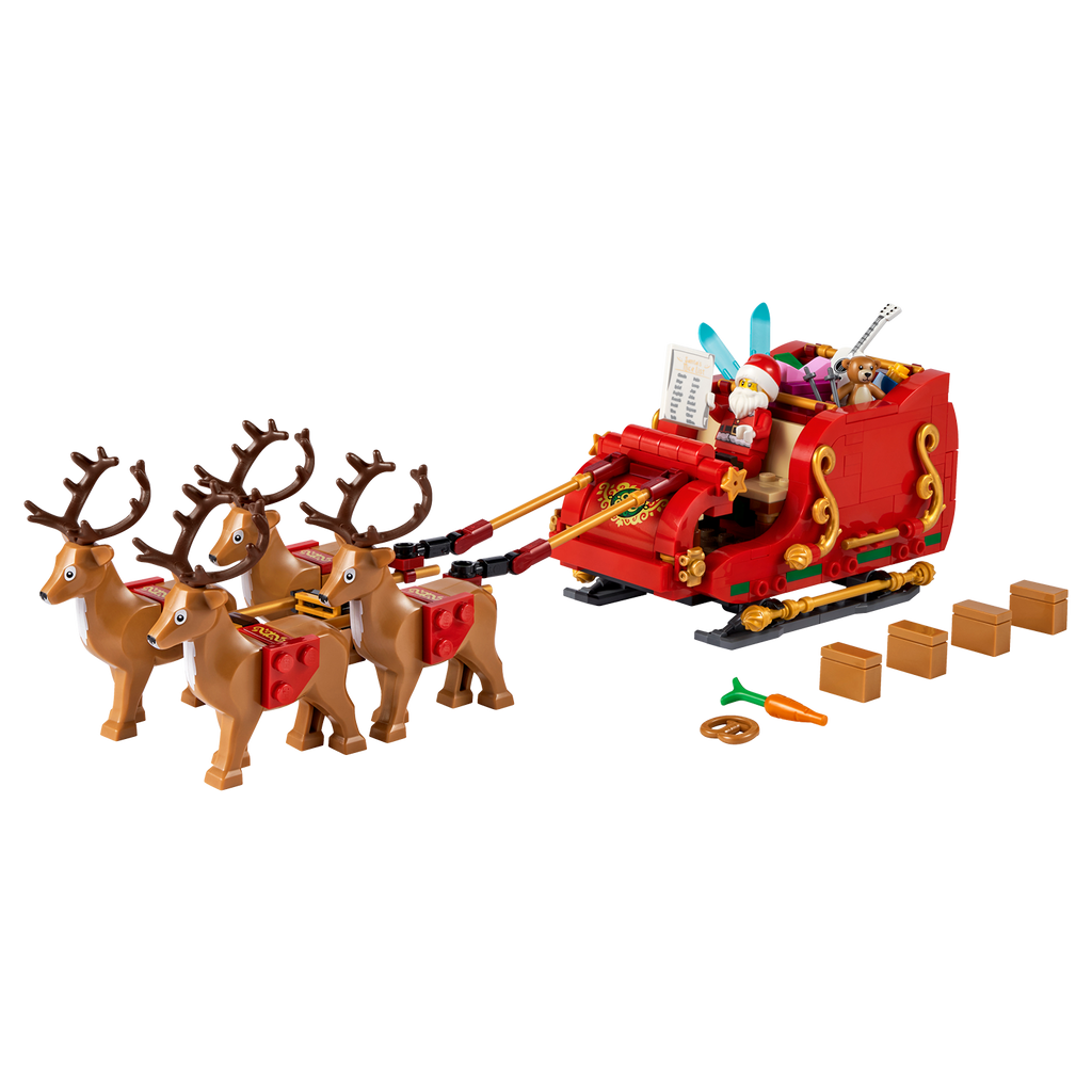 LEGO® Santa’s Sleigh - Mô Hình Xe Trượt Tuyết Ông Già Noel LEGO 40499 - Hình ảnh chi tiết 2