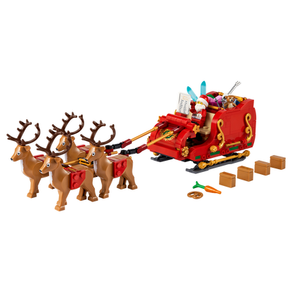 LEGO® Santa’s Sleigh - Mô Hình Xe Trượt Tuyết Ông Già Noel LEGO 40499 - Hình ảnh chi tiết 2